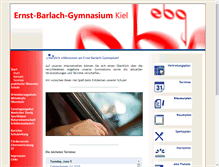 Tablet Screenshot of ebg-kiel.de